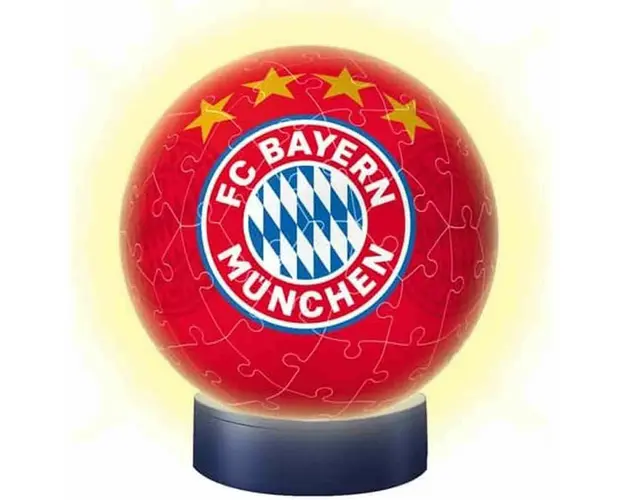 Puzzle 3D Luminos Fc Bayern, 72 Piese