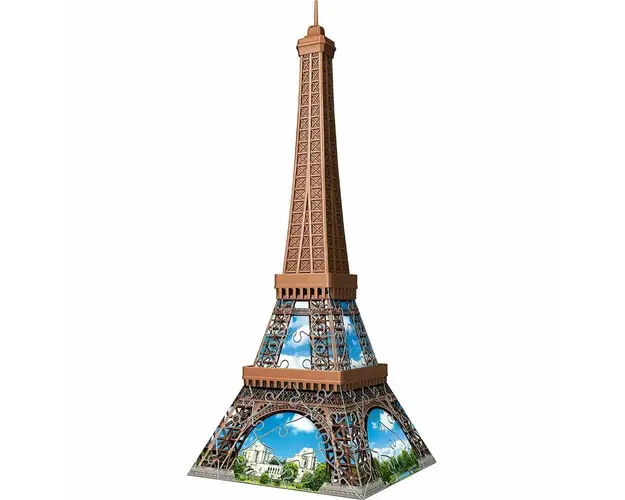 Puzzle 3D Mini Turnul Eiffel, 54 Piese