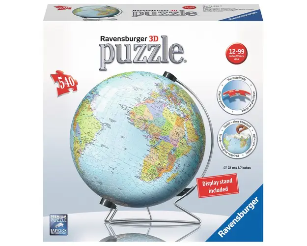 Puzzle 3D Pamantul, 540 Piese
