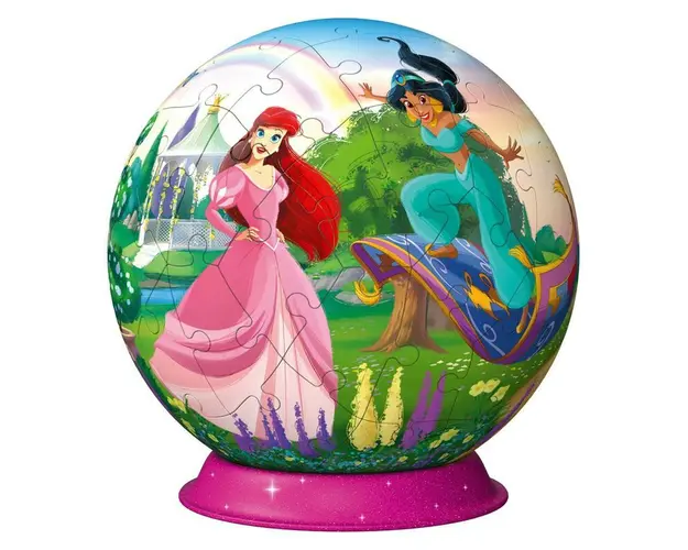 Puzzle 3D, Ravensburger, Printesa Disney, 72 piese, 6 ani+, Multicolor