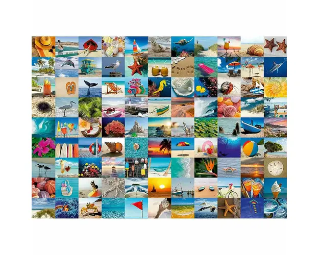 Puzzle 99 De Clipe Petrecute La Mare, 1000 Piese
