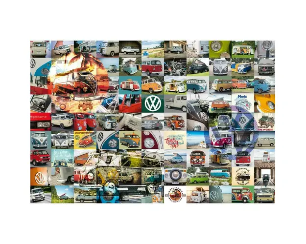 Puzzle 99 Momente Cu Volkswagen, 3000 Piese