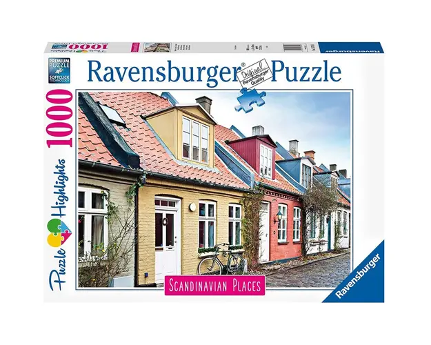 Puzzle Aarhus Danemarca, 1000 Piese