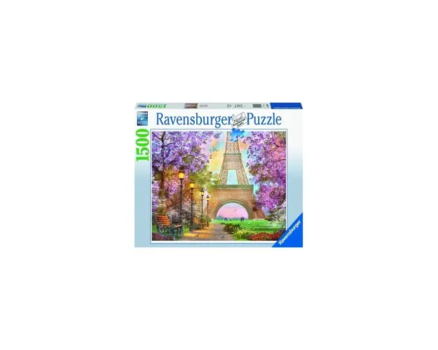 Puzzle Alee Romantic Paris, 1500 Piese