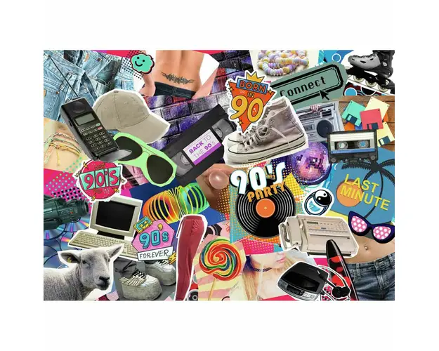 Puzzle Anii 90, 1000 Piese
