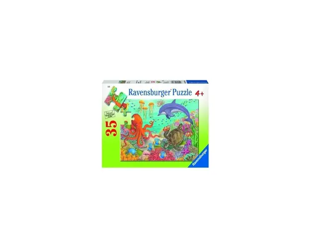 Puzzle Animale Din Ocean, 35 Piese