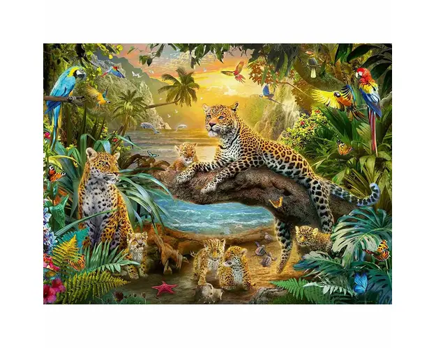 Puzzle Animale In Savana, 1500 Piese