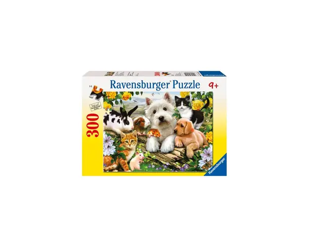 Puzzle Animale Prietenoase, 300 Piese