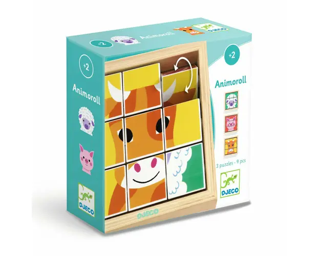 Puzzle Animoroll Djeco