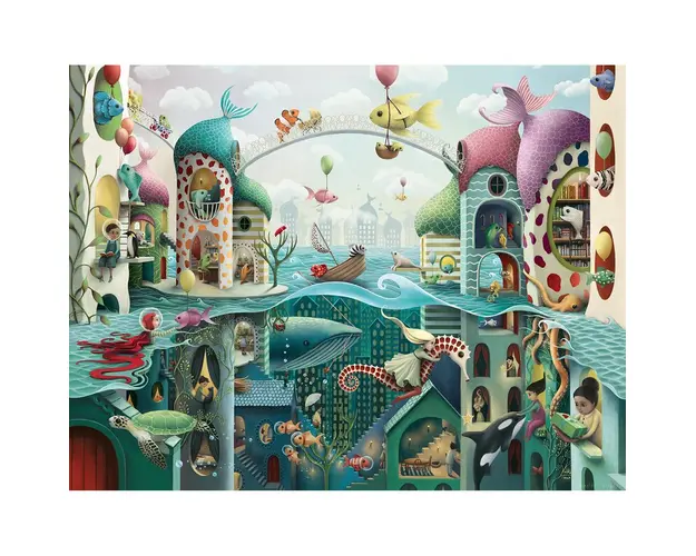 Puzzle Aventura Pestilor, 2000 Piese