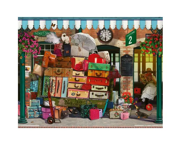 Puzzle Bagaje De Calatorie, 2000 Piese