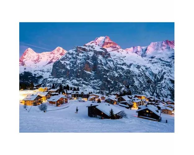 Puzzle Berner Mürren, 1000 Piese
