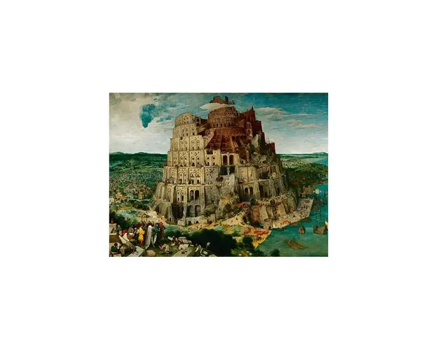 Puzzle Bruegel The Elder - Turnul Babel, 5000 Piese
