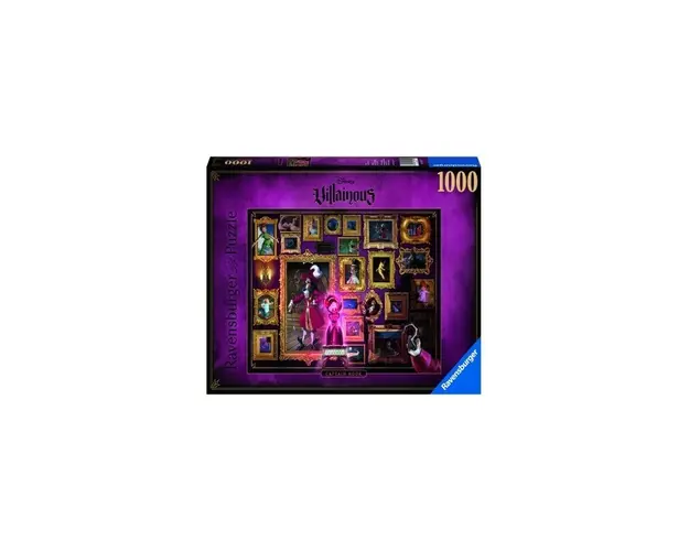 Puzzle Villainous Capitanul Hook, 1000 Piese