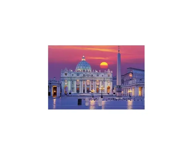 Puzzle Catedrala Sfantul Petru - Roma, 3000 Piese