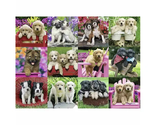 Puzzle Catelusi, 500 Piese
