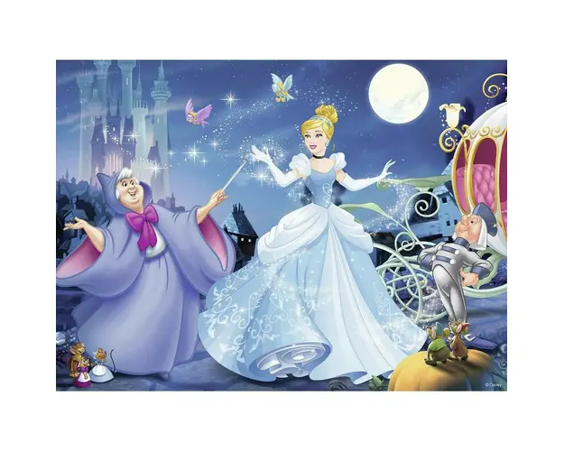 Puzzle Cenusareasa, 100 Piese Glitter