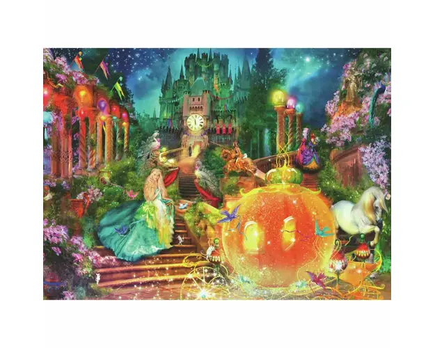 Puzzle Cenusareasa Si Dovleacul Fermecat, 100 Piese