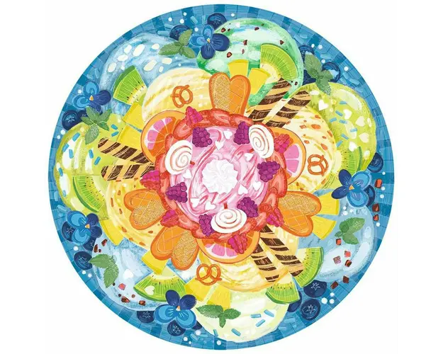 Puzzle Cerc Inghetata, 500 Piese