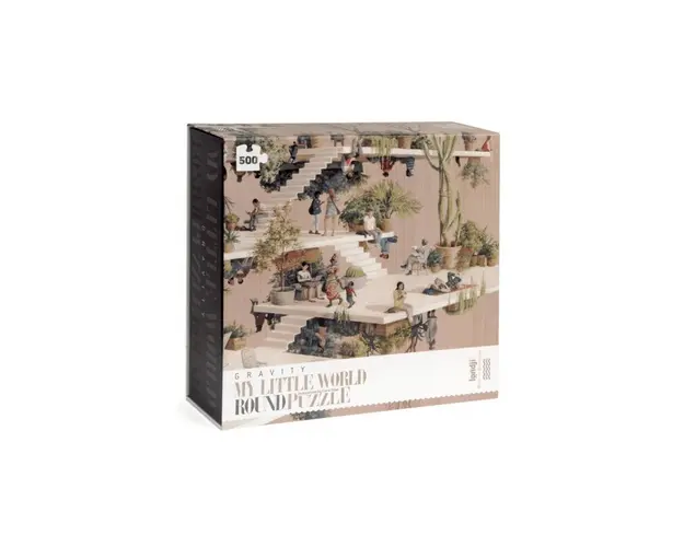 Londji - Puzzle peisaje Lumea , Puzzle Copii , Circular, piese 500