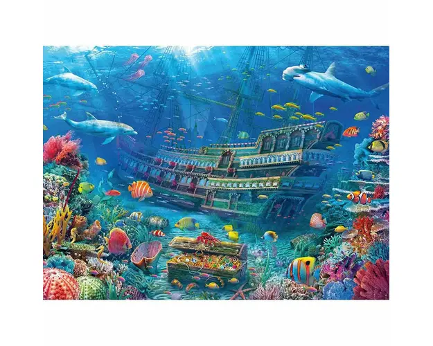 Puzzle Comoara Subacvatica, 200 Piese