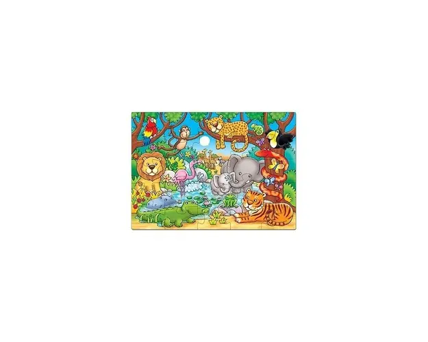 Orchard toys - Puzzle cu activitati Cine este in jungla? - Who's in the jungle?
