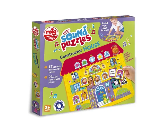 Puzzle cu sunete - Casa