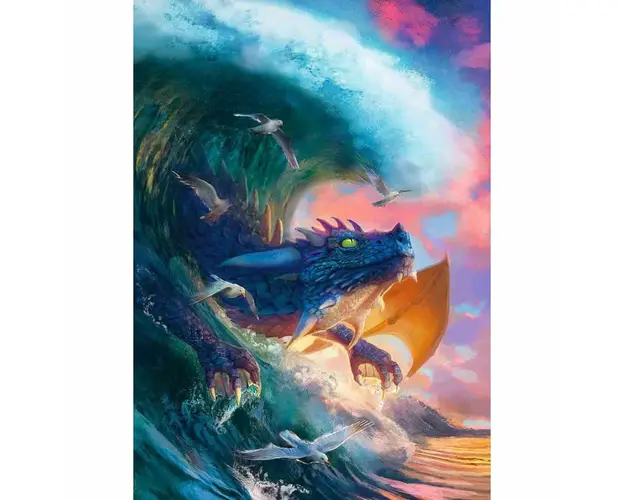 Puzzle Cursa Dragonului, 1000 Piese