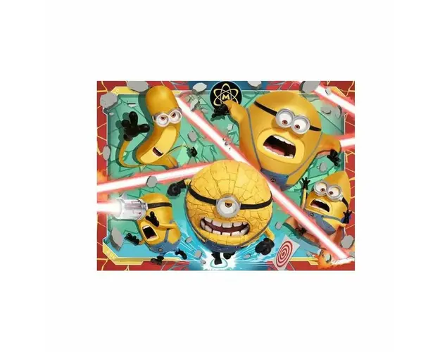 Puzzle personaje, Ravensburger, Despicable Me, 100 piese, 6 ani+, Multicolor