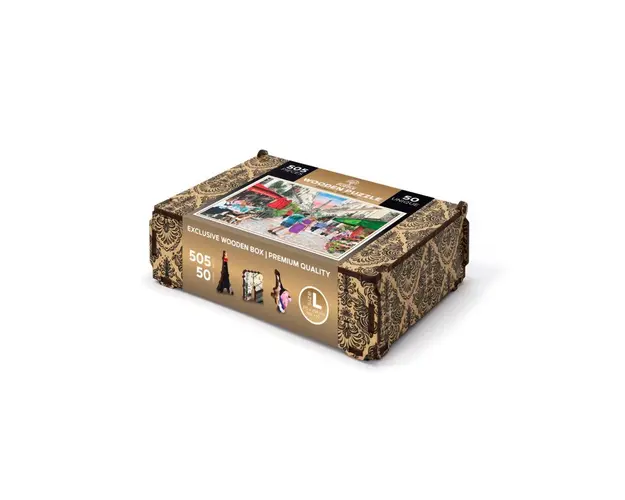 Puzzle din lemn, Bistro din Paris, 505 piese