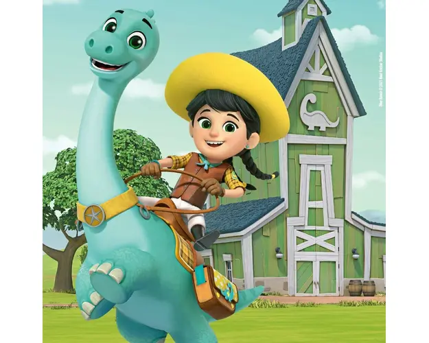 Puzzle Dino Ranch, 3X49 Piese