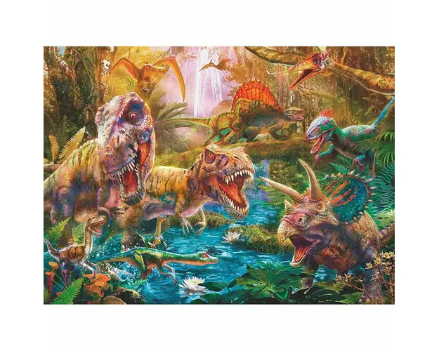 Puzzle Dinozauri, 150 Piese