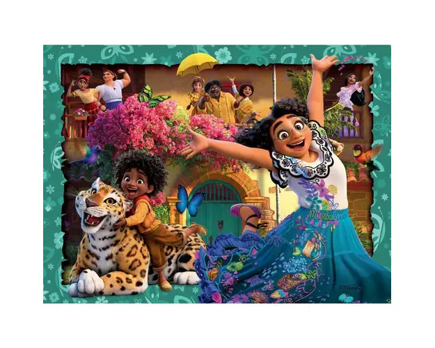 Puzzle personaje, Ravensburger, Disney Encanto, 4 in 1, 12/16/20/24 piese, 3 ani+, Multicolor
