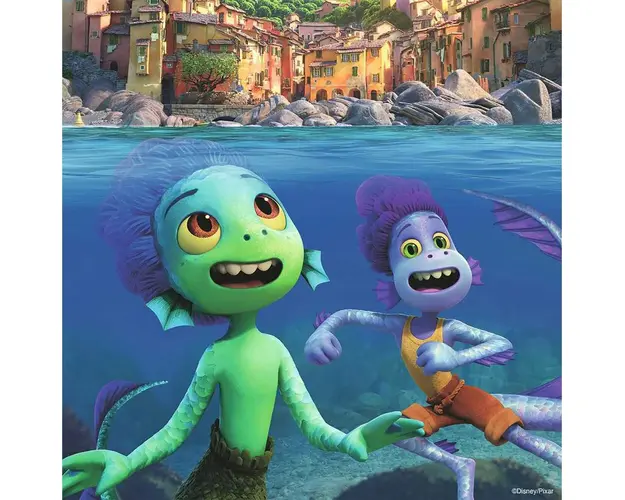 Puzzle Disney Pixar Luca, 3X49 Piese