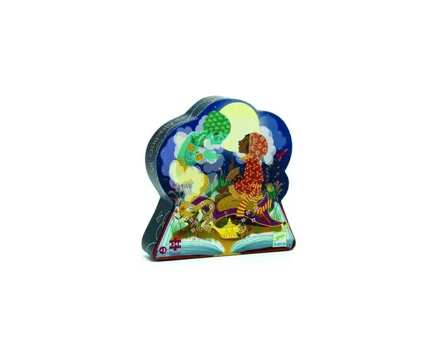 Djeco - Puzzle personaje Aladin , Puzzle Copii, piese 24