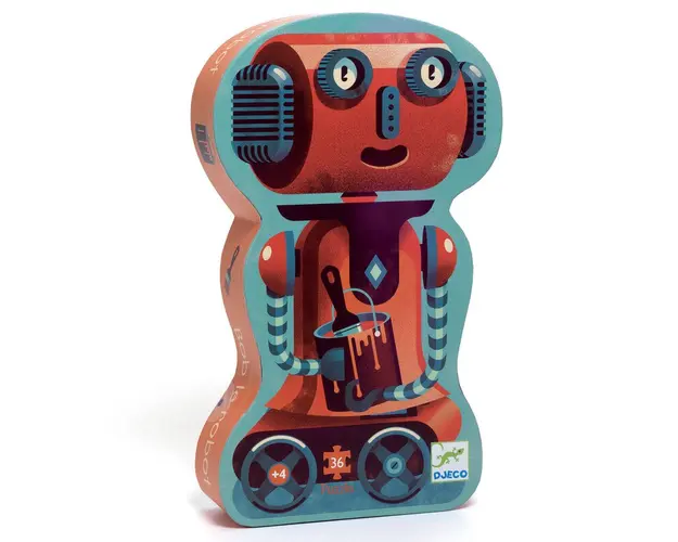 Djeco - Puzzle - Robotul Bob