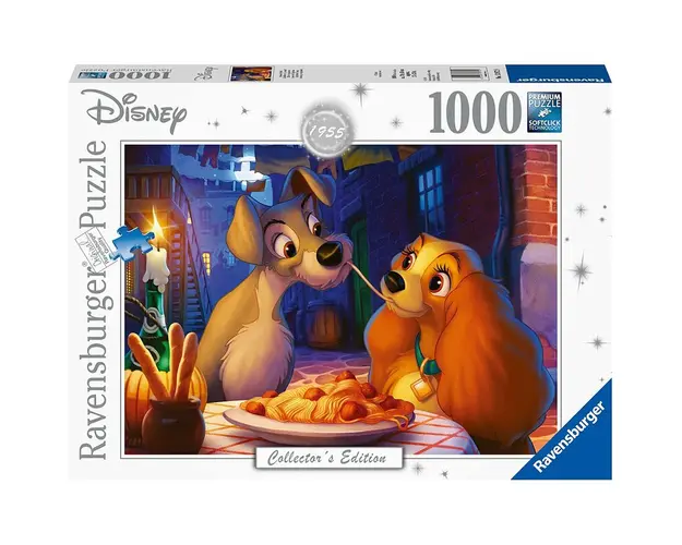 Puzzle Doamna Si Vagabontul, 1000 Piese