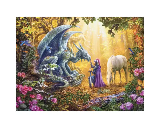 Puzzle Dragon, 500 Piese