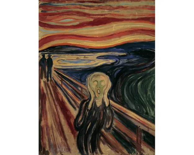 Puzzle Edvard Munch: Strigatul, 1000 Piese