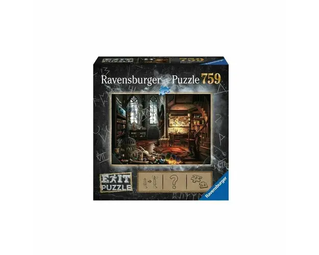 Puzzle Exit 5: Laboratorul Vrajitorului, 759 Piese
