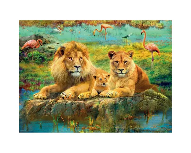 Puzzle Familie De Lei, 500 Piese