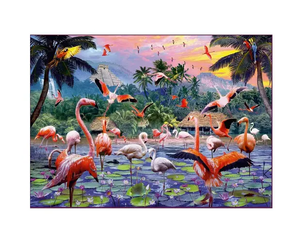 Puzzle Flamingo, 1000 Piese