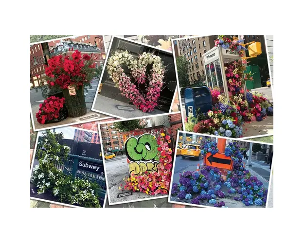 Puzzle Flori In New York, 1000 Piese