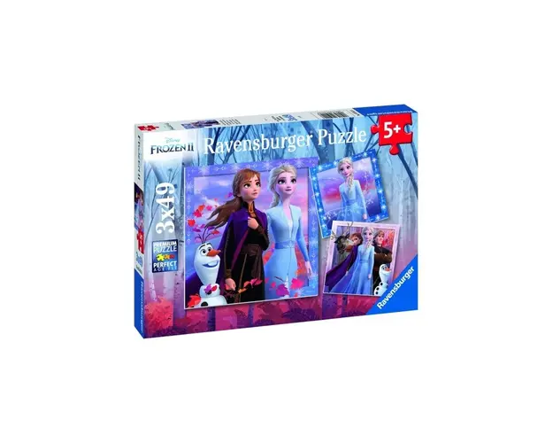 Puzzle Frozen II, 3X49 Piese