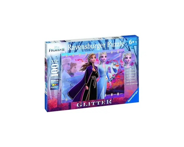 Puzzle Frozen II Elsa&Anna, 100 Piese