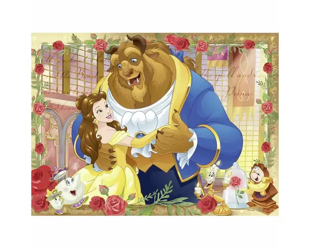 Puzzle Frumoasa Si Bestia, 100 Piese