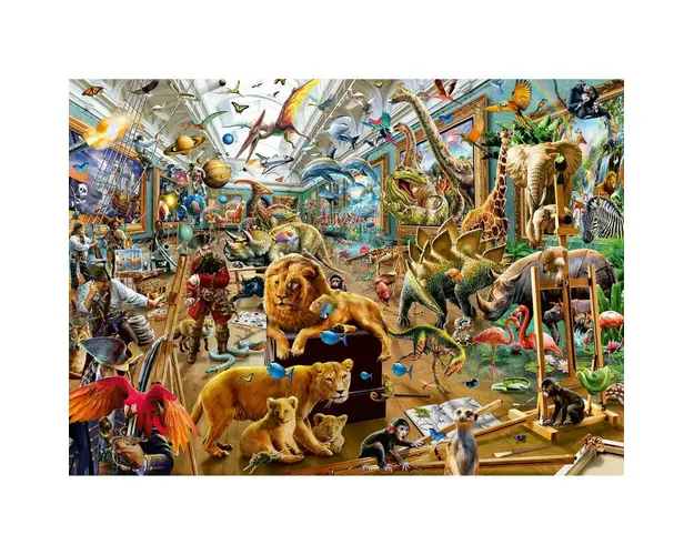 Puzzle Galeria Animalelor, 1000 Piese
