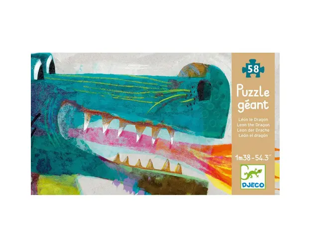 Djeco - Puzzle gigant Dragon