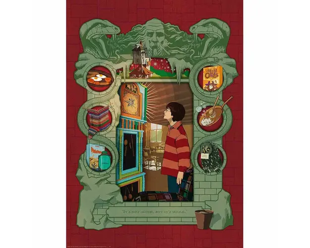Puzzle Harry Potter Acasa, 1000 Piese