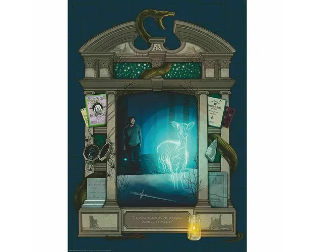 Puzzle Harry Potter Si Talismanele Mortii Partea 1, 1000 Piese